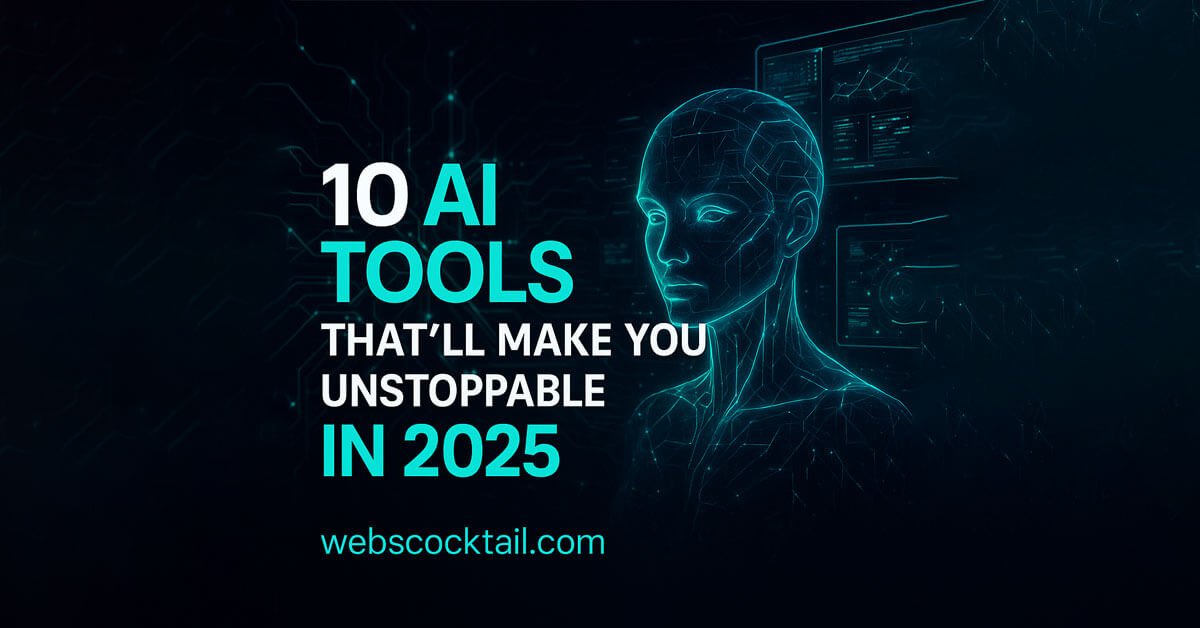 Featured image for 10 AI tools to boost productivity in 2025 – webscocktail.com